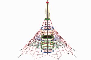 Rope Net Pyramid DINO XXL