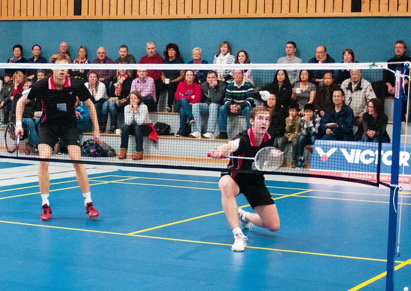 Badminton-Tuniernetz aus Polypropylen