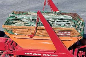 load securing, cover net for container, cover net