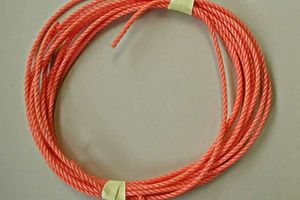 Rope quality in orange