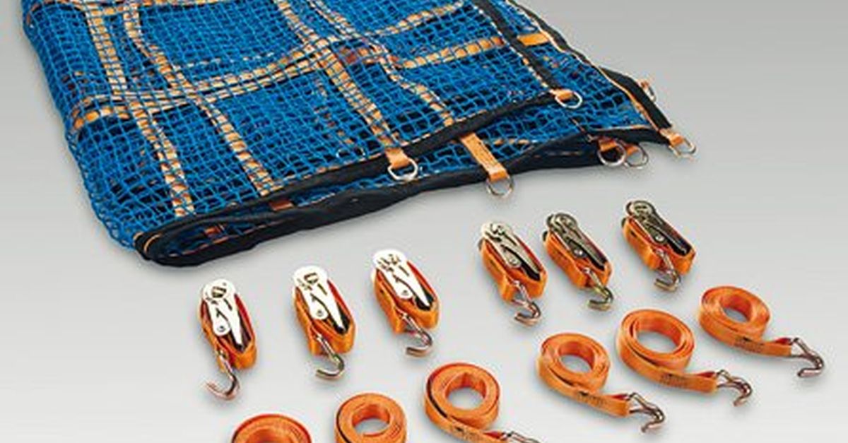 Net Model Huck HUCK webbing safety net, size: 1.525 x 4.825 m - Made in Germany - Huck