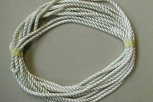 nylon cord, equipment for nets, clolour white