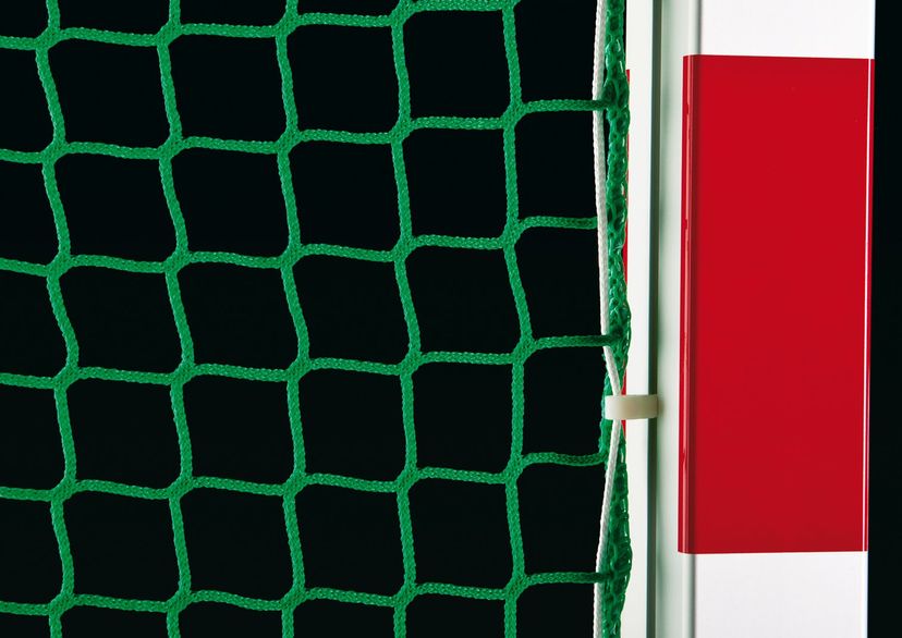 Goal net made of polypropylene