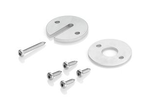 Plates for chain coupling including screws