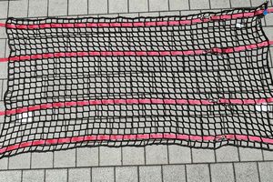 Rear seat luggage net