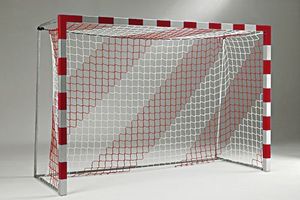 Goal net made of polypropylene