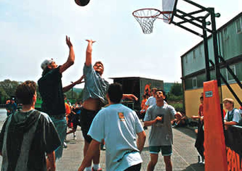 Basketball net made of Polyethylen