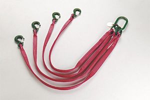 polyester straps, equipment for load carrying nets