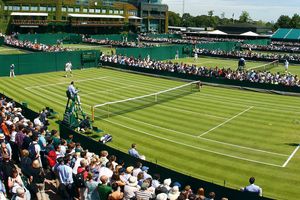 Tennis net made of Polyethylene