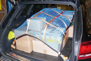 webbing net, load securing, huck cover nets
