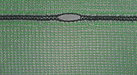 Scaffold net in green, detail picture, 50 g/sq.m.