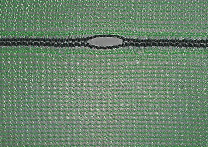 Scaffold net in green, detail picture, 50 g/sq.m.