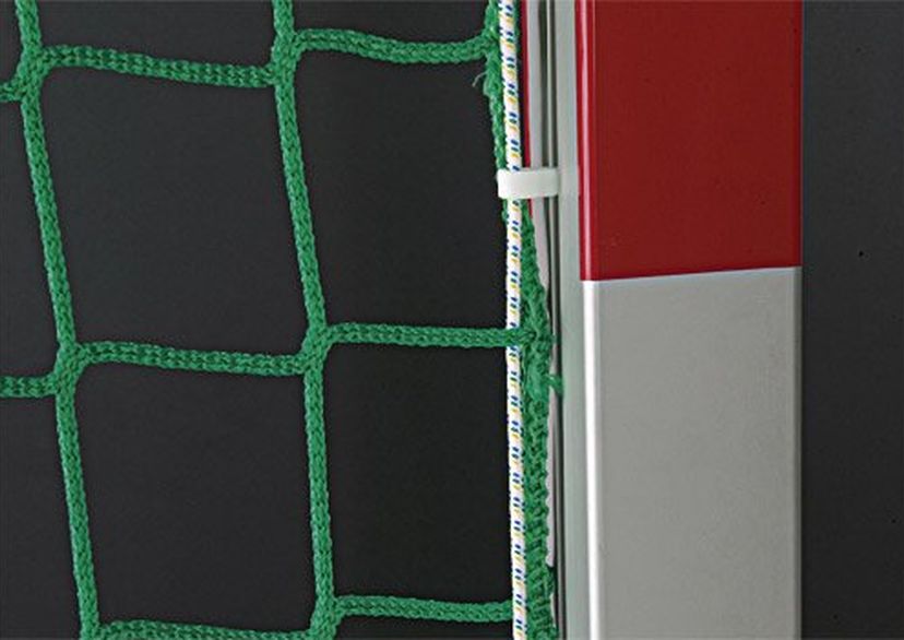 Goal net made of polypropylene