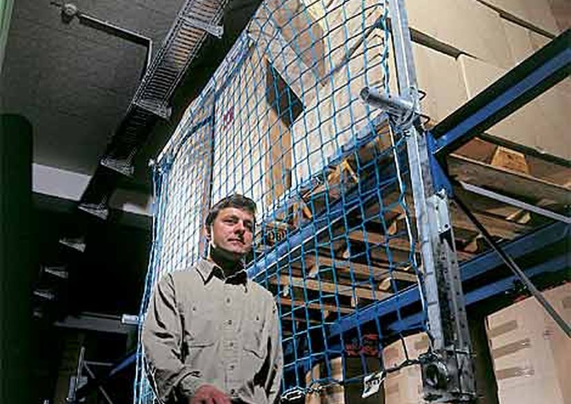 pallet rack safety net, polypropylene, high quality