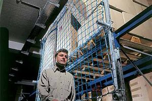 pallet rack safety net, polypropylene, high quality