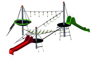 Triple Course with slide