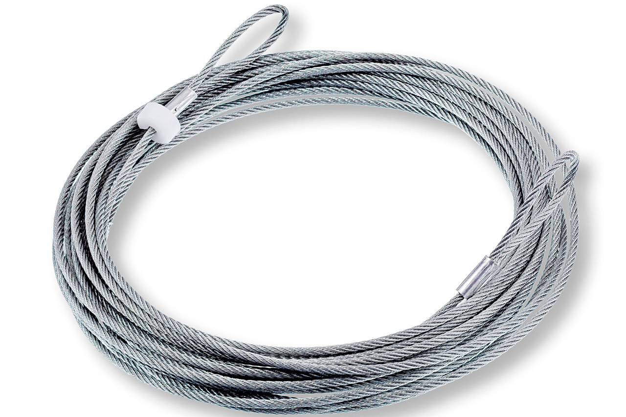 Câble acier enduit PVC Ø4-5mm - Huck
